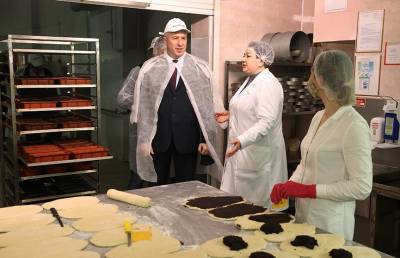 Помощник Президента Юрий Караев посетил «Гроднохлебпром»