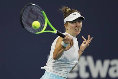Элина Свитолина — Анастасия Севастова: видеообзор четвертьфинала Miami Open