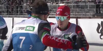 Владислав Афанасьев и Антон Быков ударили друг друга после финиша командного спринта в Тюмени - ТЕЛЕГРАФ