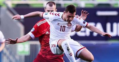 Молодёжная сборная России вылетела с Евро-2021 после разгромного поражения Дании