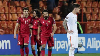 Гол футболиста «Краснодара» Сперцяна помог сборной Армении победить Румынию в отборе ЧМ-2022