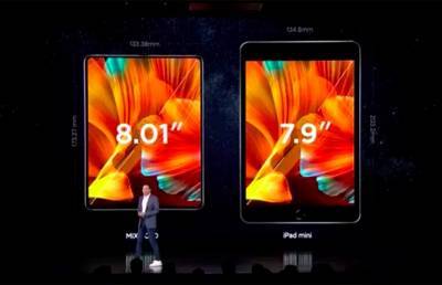 Xiaomi представили свой первый смартфон со складным экраном
