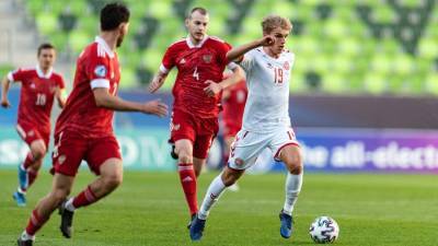 Молодежная сборная России по футболу проиграла Дании и выбыла с ЧЕ-2021