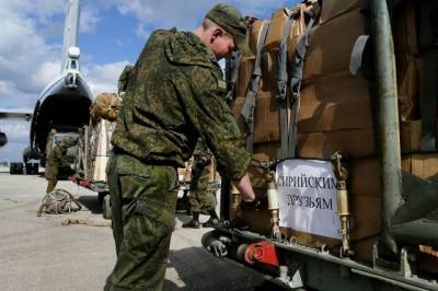 Российские военные проведут гуманитарную акцию в двух провинциях Сирии