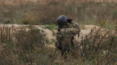 На Донбассе в результате обстрела боевиков ранен украинский военнослужащий