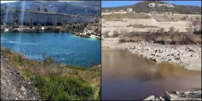 Вода в Крыму – Инкерманское водохранилище почти пересохло – свежее видео - ТЕЛЕГРАФ