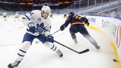 Шайба Михеева помогла «Торонто» разгромить «Эдмонтон» в игре НХЛ