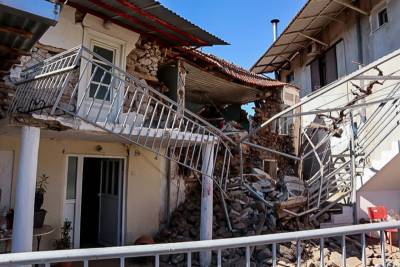 20 афтершоков: видео последствий землетрясения в Греции