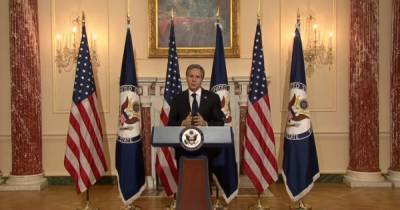 Госсекретарь Блинкен назвал дипломатические приоритеты Белого дома (ВИДЕО)