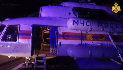 Ночью вертолет МЧС экстренно доставил в Тверь больного ребенка