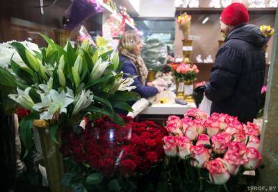 В Минске с 5 по 8 марта дополнительно организуют более 200 открытых площадок для торговли цветами