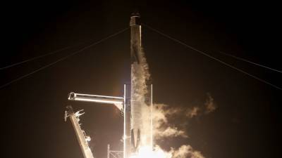 SpaceX осуществила запуск ракеты со спутниками Starlink