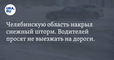 Челябинскую область накрыл снежный шторм. Водителей просят не выезжать на дороги