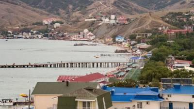 Власти Крыма назвали новые сроки реконструкции набережной в Коктебеле