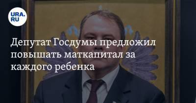 Депутат Госдумы предложил повышать маткапитал за каждого ребенка