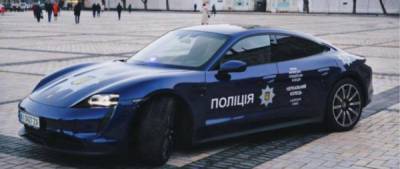 В Україні помітили патрульний Porsche: що кажуть у поліції