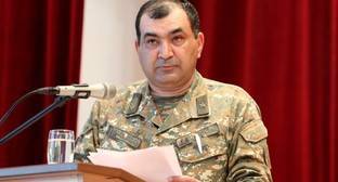 Замглавы Генштаба Армении обжаловал свое увольнение