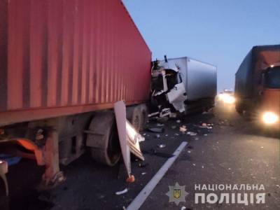 На трассе Одесса-Киев столкнулись грузовики: есть погибший