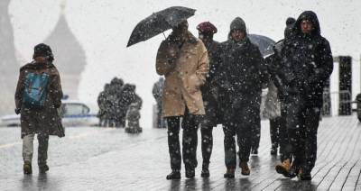 Снег и метель ожидаются в Москве в первые выходные весны