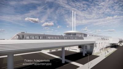 Петербуржцам показали, как будет выглядеть новое надземное метро