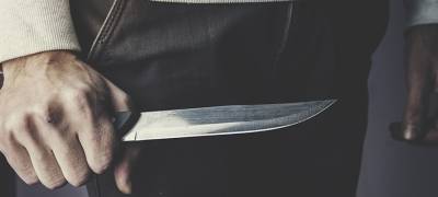 Житель Карелии, угрожавший ножом участковому, получил условный срок