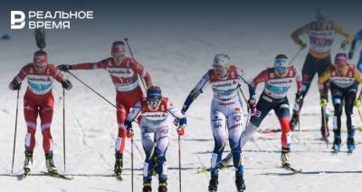 Сборная России стала второй в женской эстафете на ЧМ-2021 по лыжным гонкам