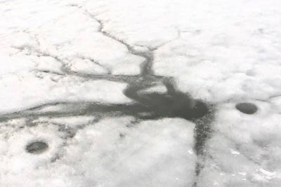 Псковичей предостерегли от прогулок по тающему льду