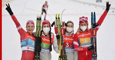 России досталась серебряная медаль на ЧМ-2021 по лыжам