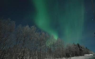 В Финляндии наблюдалось северное сияние