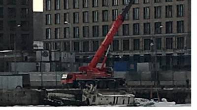 СЗТП организовала проверку по факту частичного подтопления судна в Петербурге - piter.tv - Санкт-Петербург