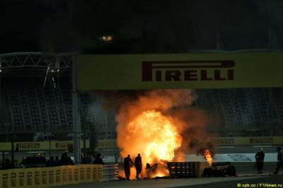 В Haas F1 изменили машину после аварии Грожана