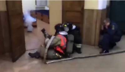 В МЧС прокомментировали нецензурное видео с подготовки пожарных