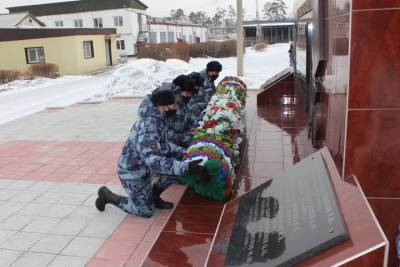 Росгвардейцы Бурятии почтили память коллег, погибших на Северном Кавказе