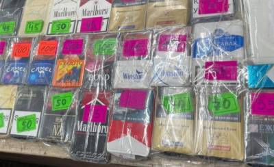 В одном из магазинов Ростова таможенники обнаружили более 6,5 тысяч пачек сигарет без маркировки