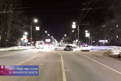 В Иванове за минувшие сутки произошли две аварии