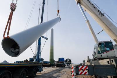 На Ставрополье начали строить новую ветроэлектростанцию