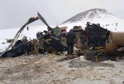 В катастрофе вертолета в Турции погиб генерал армии