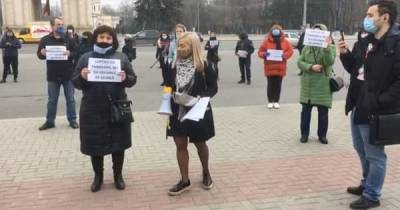 В Молдавии протестует малый бизнес: «Хотим работать в нашей стране»