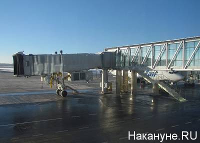 Телетрапы в пермском аэропорту "Большое Савино" временно приостанавливают работу