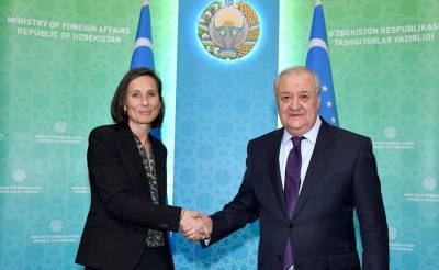 Делегацию Европейского союза в Узбекистане возглавила Шарлотта Адриан