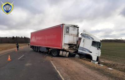 ДТП в Глубокском районе: погиб водитель грузовика