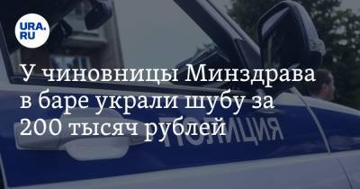 У чиновницы Минздрава в баре украли шубу за 200 тысяч рублей