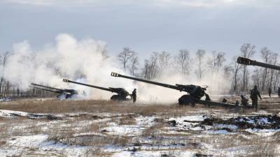 Видео масштабных артиллерийских учений ЮВО появилось в Сети