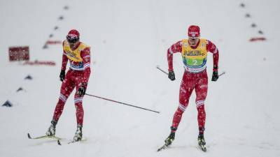 Российские лыжники стали вторыми в эстафете