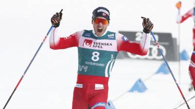 Норвежские спортсмены выиграли золото эстафеты на ЧМ по лыжным видам спорта