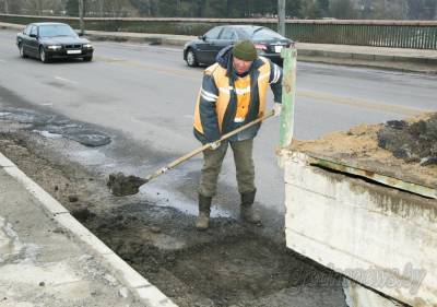 В Гродно начинается ямочный ремонт дорог