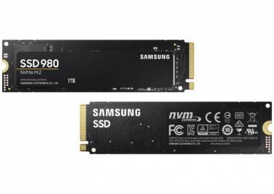 Доступный SSD Samsung 980 обеспечит скорость чтения и записи до 3500 и 3000 МБ/с, соответственно