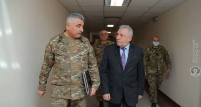 Министр обороны Армении проинспектировал Главное управление по боевой подготовке