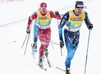 Россияне взяли серебро в эстафете на ЧМ по лыжным гонкам