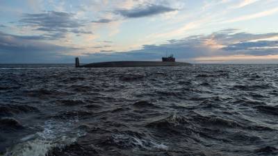Подлодку «Дмитрий Донской» назвали пугающим подводным монстром